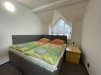 Postel nebo postele na pokoji v ubytování Hotel COLCHI