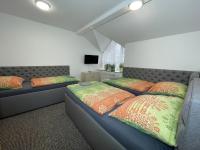Postel nebo postele na pokoji v ubytování Hotel COLCHI