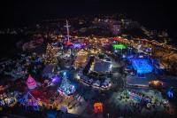 Widok z lotu ptaka na obiekt Appartement, terrasse Barcares, proche marché de Noel