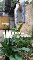 Ogród w obiekcie Chambres d'hôtes MoulinDT