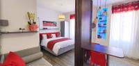A bed or beds in a room at Vatican Apartment St. Peter