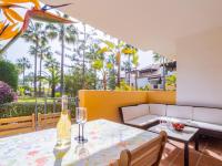 A seating area at Cubo's Beach & Golf Marbella