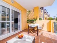 A balcony or terrace at Cubo's Beach & Golf Marbella