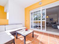 A seating area at Cubo's Beach & Golf Marbella