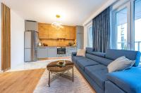Część wypoczynkowa w obiekcie Glow Apartments, Letnica - Apartamenty Przystań Siódme Niebo