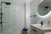A bathroom at Apartamento Pink Arena