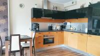 Kuchyňa alebo kuchynka v ubytovaní Apartment Gdańsk Seaside & City Center