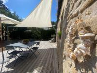 Patio alebo iná vonkajšia časť ubytovania KERDUAL - Jardin, Plage à pied par sentier - C77