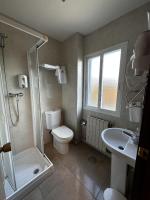 A bathroom at San Luis