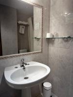 A bathroom at San Luis