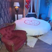 Posedenie v ubytovaní chambre d'hôtes avec Jacuzzi