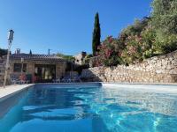 Plán poschodí v ubytovaní Villa climatisée avec piscine et vue panoramique