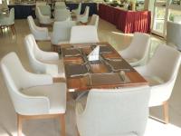 Χώρος καθιστικού στο Grand Hotel Juba