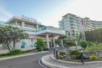 Bygningen som lejlighedshotellet ligger i