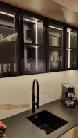 Kuchyňa alebo kuchynka v ubytovaní Apartament Bulwary Oświęcim