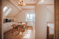 Kuchyň nebo kuchyňský kout v ubytování Apartman s výhledem