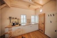 Kuchyň nebo kuchyňský kout v ubytování Apartman s výhledem