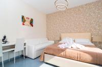 Guest House Emily Suites Sorrentoにあるベッド