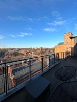 Balkón alebo terasa v ubytovaní Loft Premium Apartments