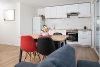 Kuchyň nebo kuchyňský kout v ubytování Apartman Luka