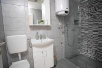 Koupelna v ubytování Apartman Luka