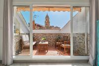 Patio alebo iná vonkajšia časť ubytovania Capitán - Apartamento en el autentico centro de Málaga