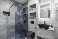 Koupelna v ubytování Luxury room Ekstaza