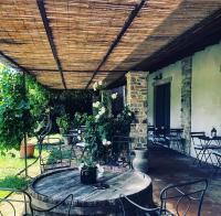 A garden outside Bosco Ai Marzi