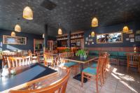 Χώρος καθιστικού στο Hotel Krokus