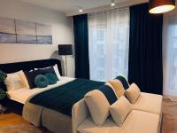Posteľ alebo postele v izbe v ubytovaní Wileńska home apartment 3