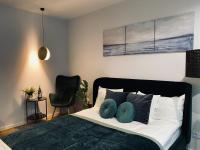 Posteľ alebo postele v izbe v ubytovaní Wileńska home apartment 3