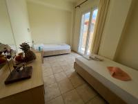 Posteľ alebo postele v izbe v ubytovaní Villa Meresi - Thassos Town Center
