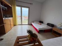 Posteľ alebo postele v izbe v ubytovaní Villa Meresi - Thassos Town Center
