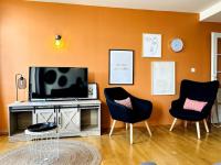 Televízia a/alebo spoločenská miestnosť v ubytovaní Vieux-Lille - Superbe appartement fonctionnel