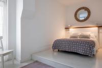 Posteľ alebo postele v izbe v ubytovaní Buen viaje home, con patio privado