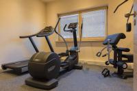 Posilňovňa alebo fitness centrum v ubytovaní Princess Bergfrieden