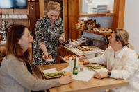Hostia v ubytovaní Dorfcafe Unken Hotelpension sWirtshaus im Dorf