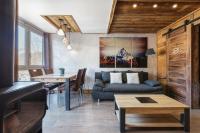 Posedenie v ubytovaní Le Nid d'Aigle - Modern Apartment Next to Ski lift Prarion - By Cozee Rentals