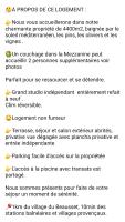Plán poschodí v ubytovaní Logement La Belle Provence