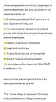 Plán poschodí v ubytovaní Logement La Belle Provence