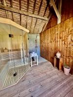 Plan piętra w obiekcie Corps de fermes pour 22 personnes, 7ha de foret, bar et piscine privée