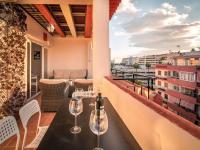 Balkón nebo terasa v ubytování Lovely penthouse in Marbella Centre