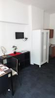 Kuchyň nebo kuchyňský kout v ubytování Apartmány Karlštejn