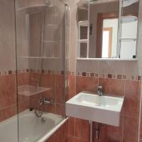 Koupelna v ubytování Apartamentos aDoniña Playa Major Sanxenxo