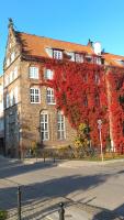 Budynek, w którym mieści się apartament