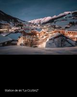 Plan piętra w obiekcie Appartement Mont-Blanc - 3 étoiles