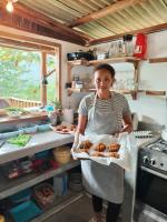 Kuchyň nebo kuchyňský kout v ubytování Frana Lodge