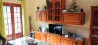 Televízia a/alebo spoločenská miestnosť v ubytovaní Apartamentos Vista La Maroma