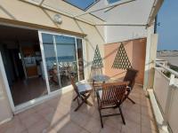 Balkón alebo terasa v ubytovaní Grau d'Agde : Appartement 3 pièces avec terrasses à 20m de la plage - FR-1-423-265