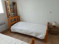 Posteľ alebo postele v izbe v ubytovaní Grau d'Agde : Appartement 3 pièces avec terrasses à 20m de la plage - FR-1-423-265